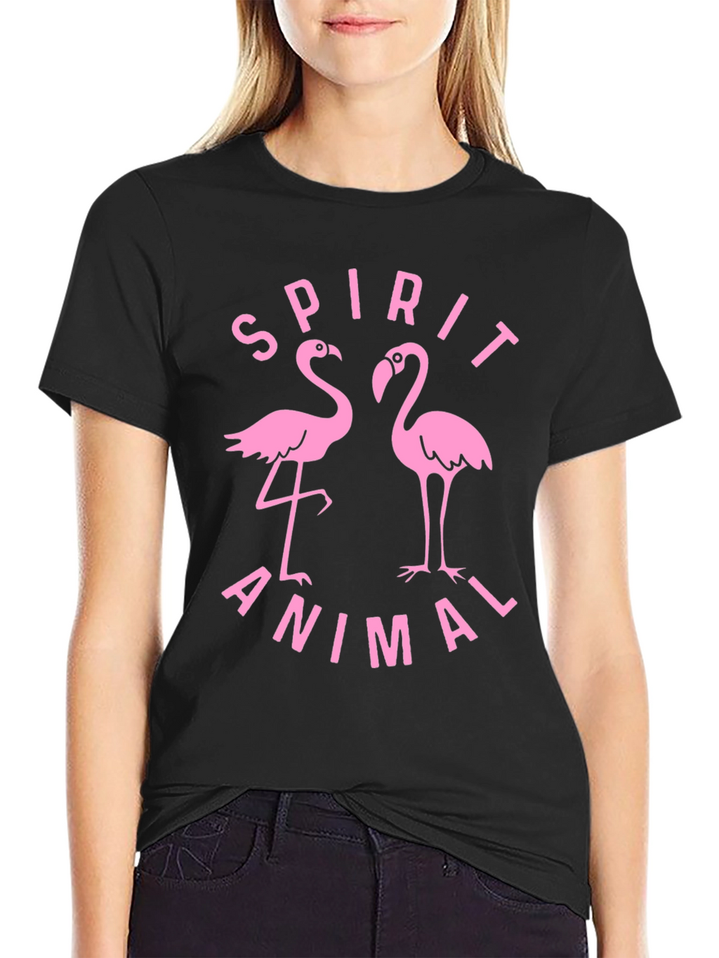 Spirit Animal Flamingo Graphic Tee