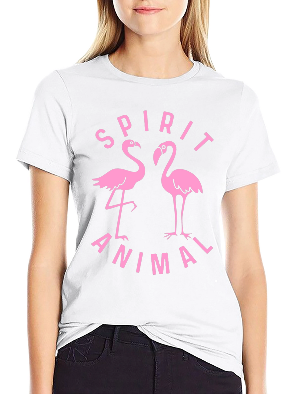 Spirit Animal Flamingo Graphic Tee