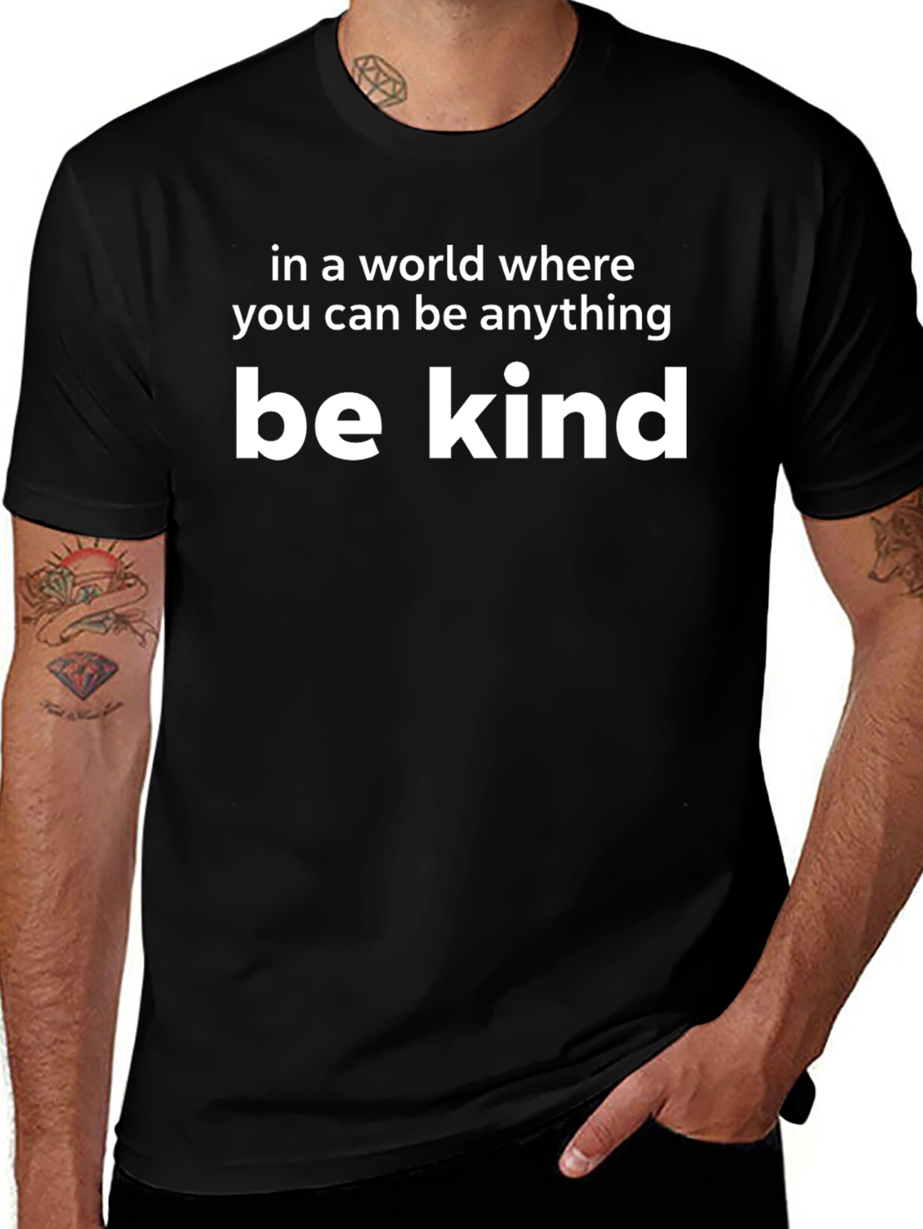 Be Kind Graphic T-Shirt - Inspiring Message Tee