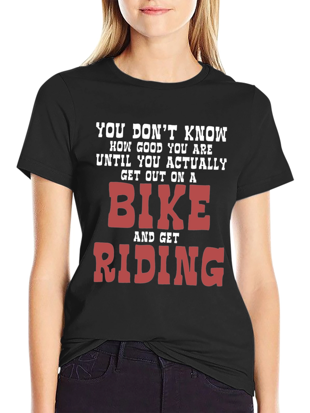 Bike Riding Motivational T-Shirt