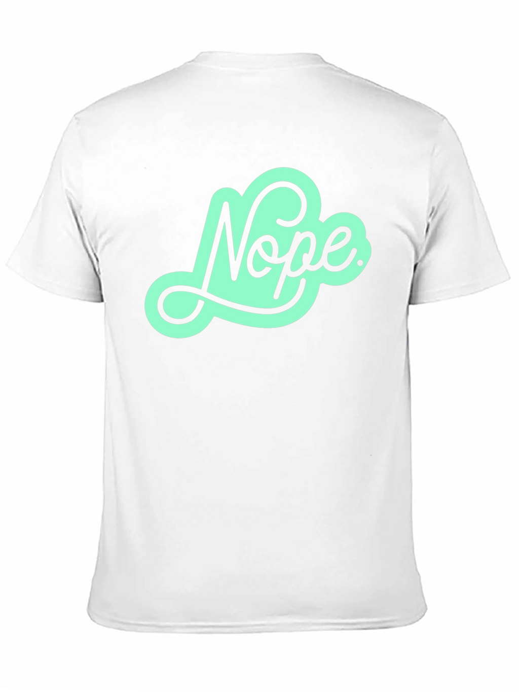 Nope Graphic Tee - Mens Black T-Shirt