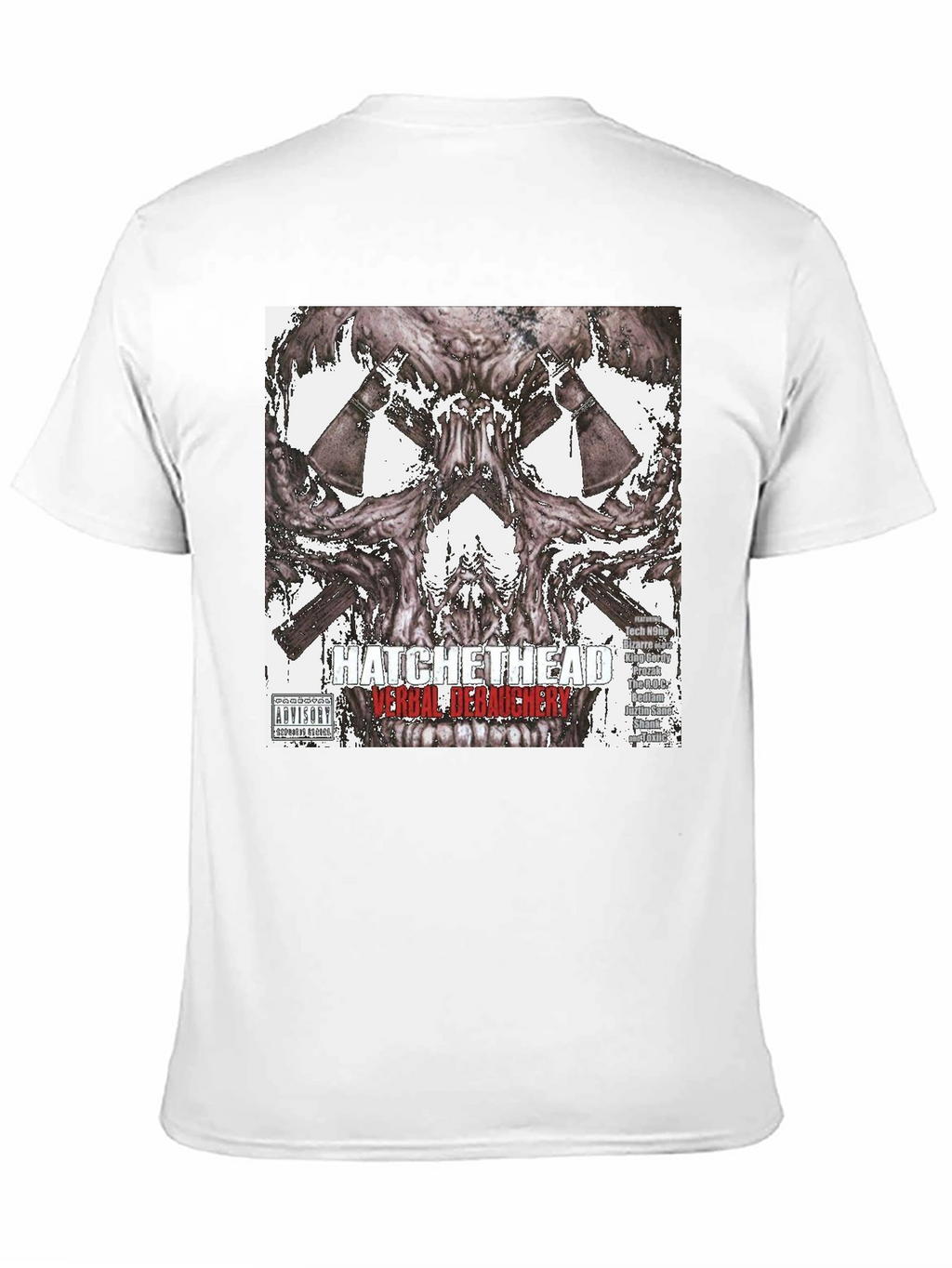 Hatchet Head Verbal Debauchery Graphic T-Shirt