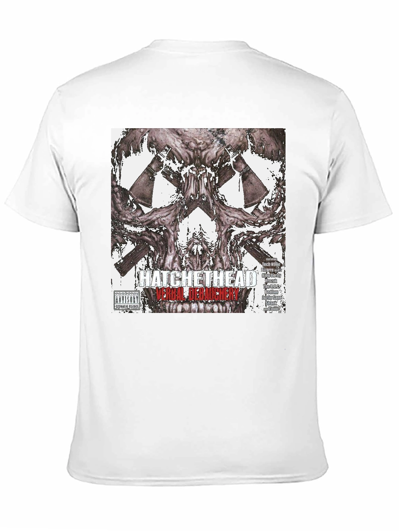 Hatchet Head Verbal Debauchery Graphic T-Shirt