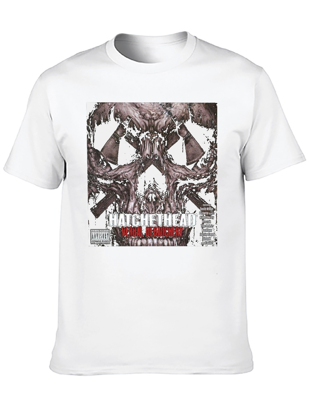 Hatchet Head Verbal Debauchery Graphic T-Shirt