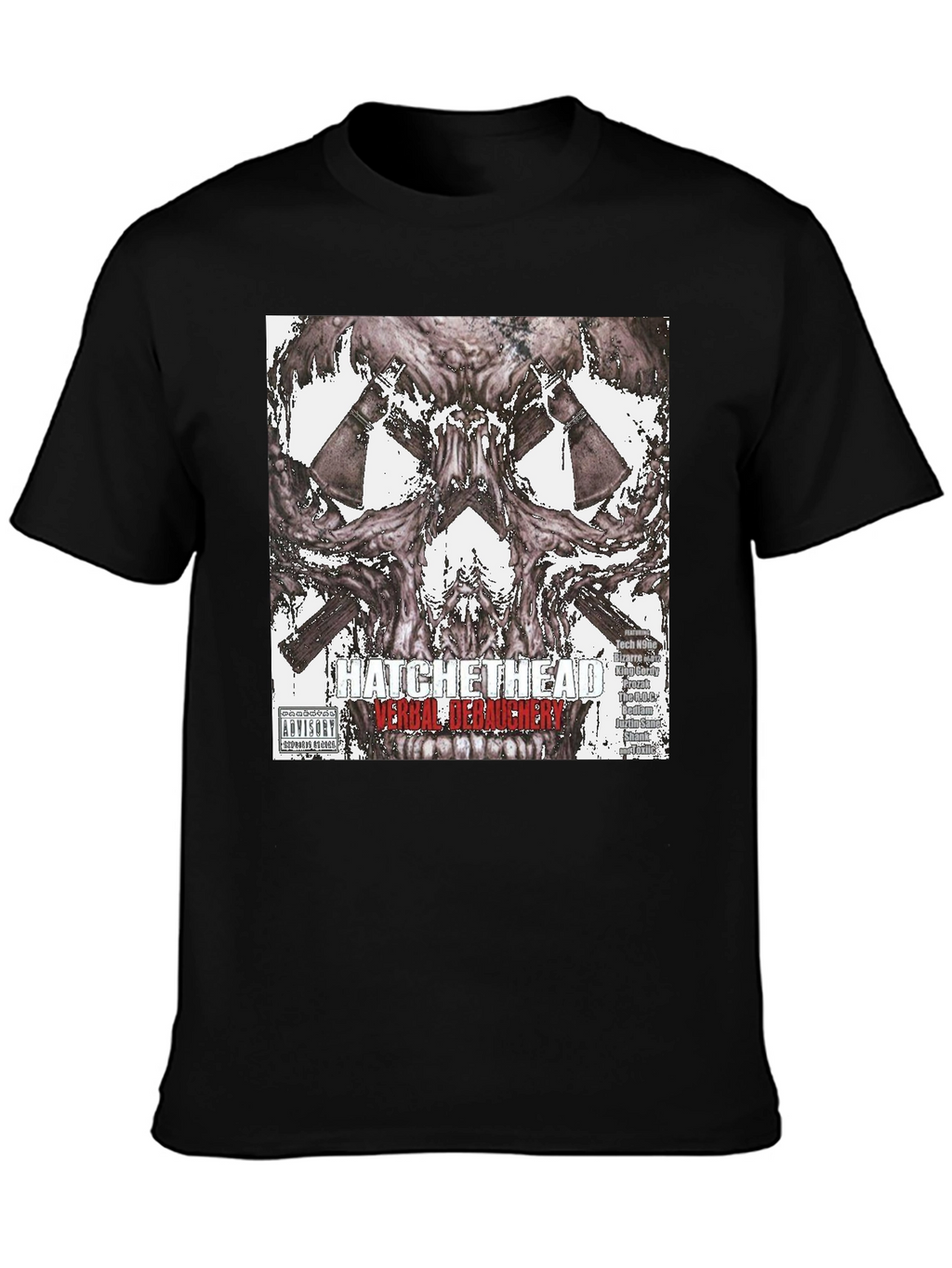 Hatchet Head Verbal Debauchery Graphic T-Shirt