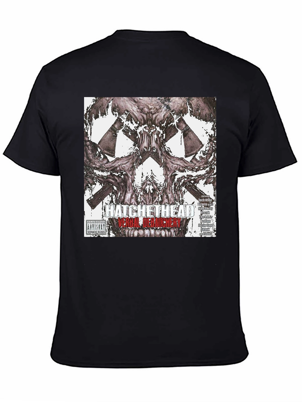 Hatchet Head Verbal Debauchery Graphic T-Shirt