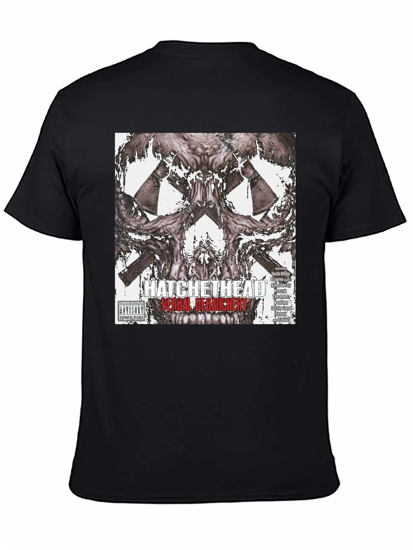 Hatchet Head Verbal Debauchery Graphic T-Shirt