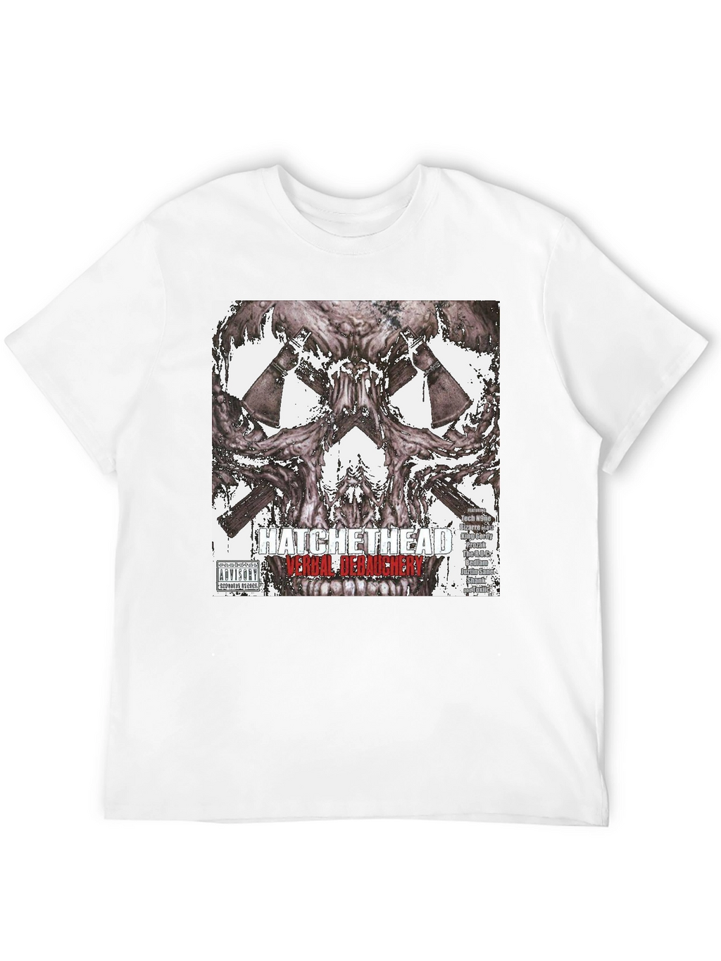 Hatchet Head Verbal Debauchery Graphic T-Shirt