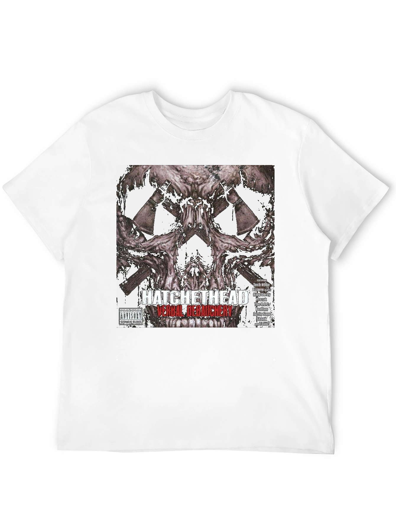 Hatchet Head Verbal Debauchery Graphic T-Shirt