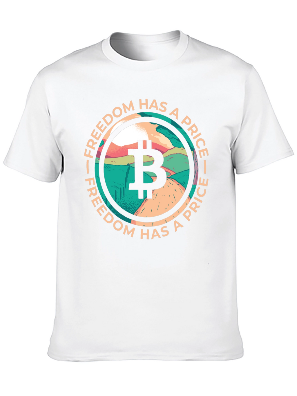 Bitcoin Freedom T-Shirt: Crypto Apparel
