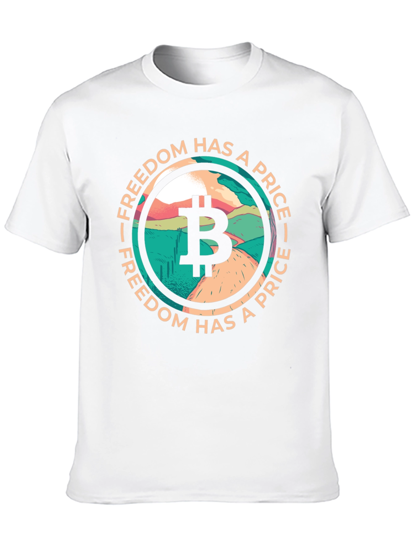 Bitcoin Freedom T-Shirt: Crypto Apparel