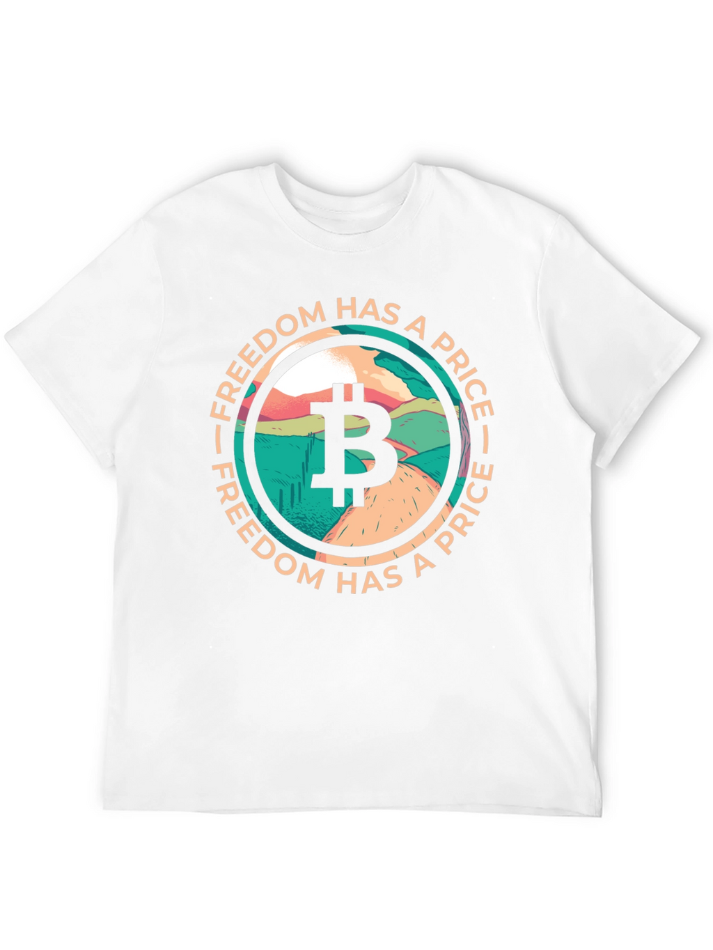 Bitcoin Freedom T-Shirt: Crypto Apparel