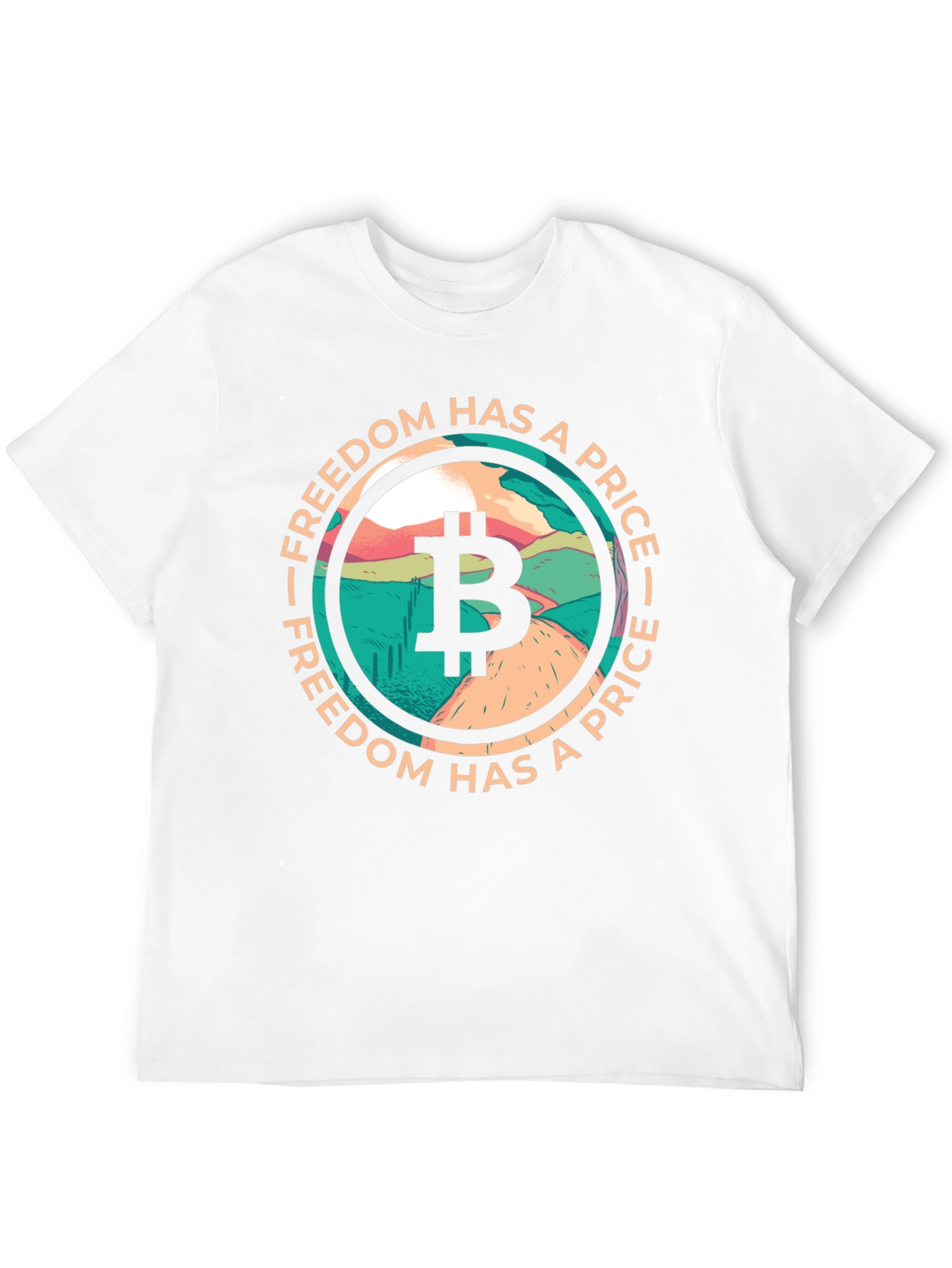 Bitcoin Freedom T-Shirt: Crypto Apparel