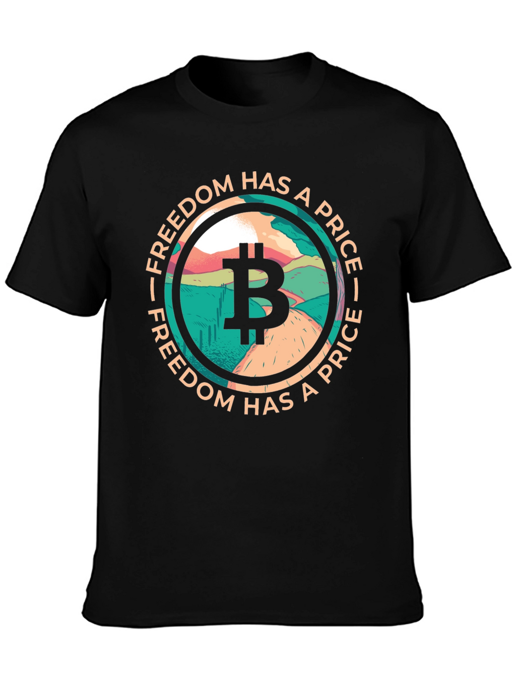 Bitcoin Freedom T-Shirt: Crypto Apparel