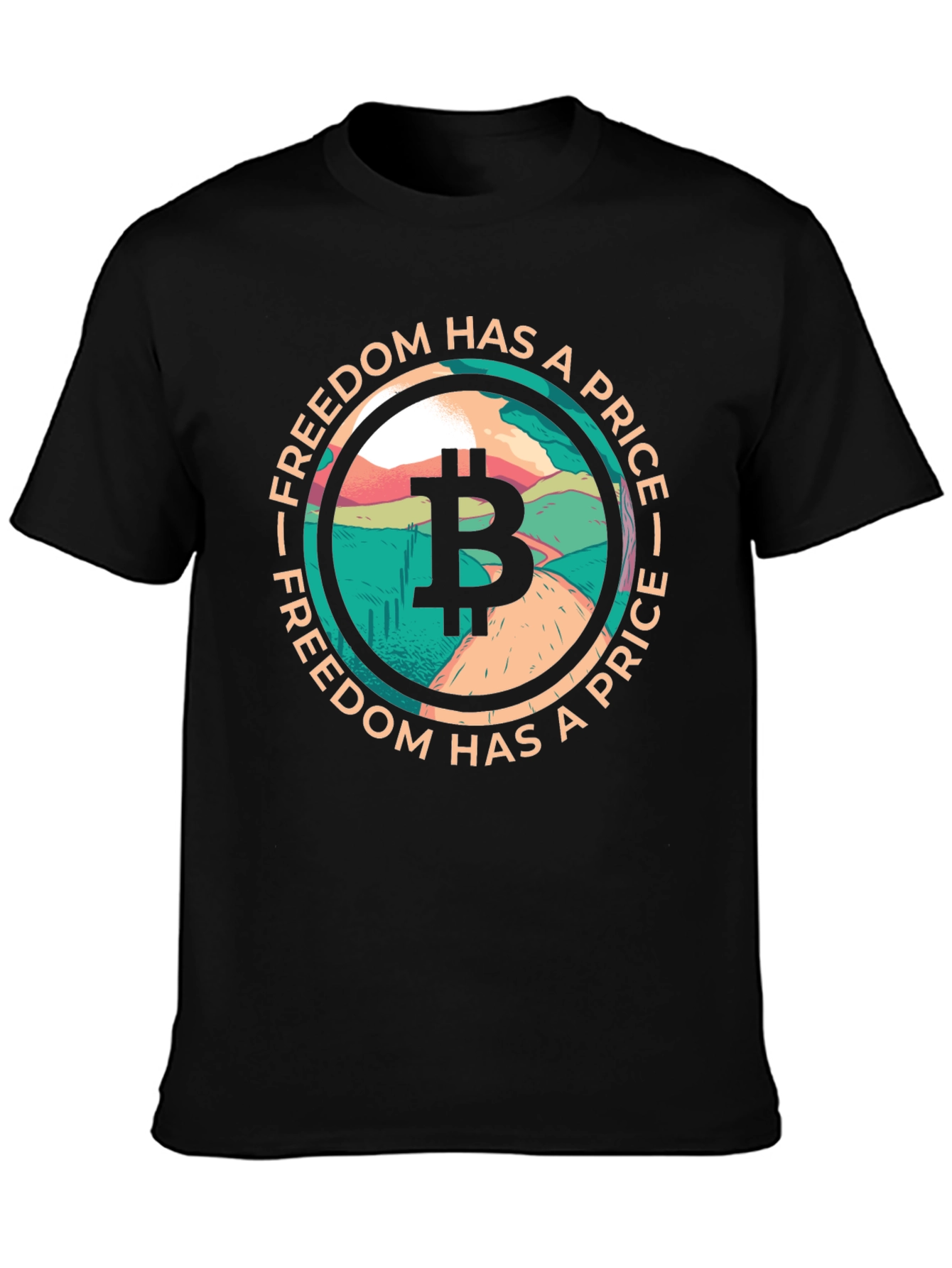Bitcoin Freedom T-Shirt: Crypto Apparel