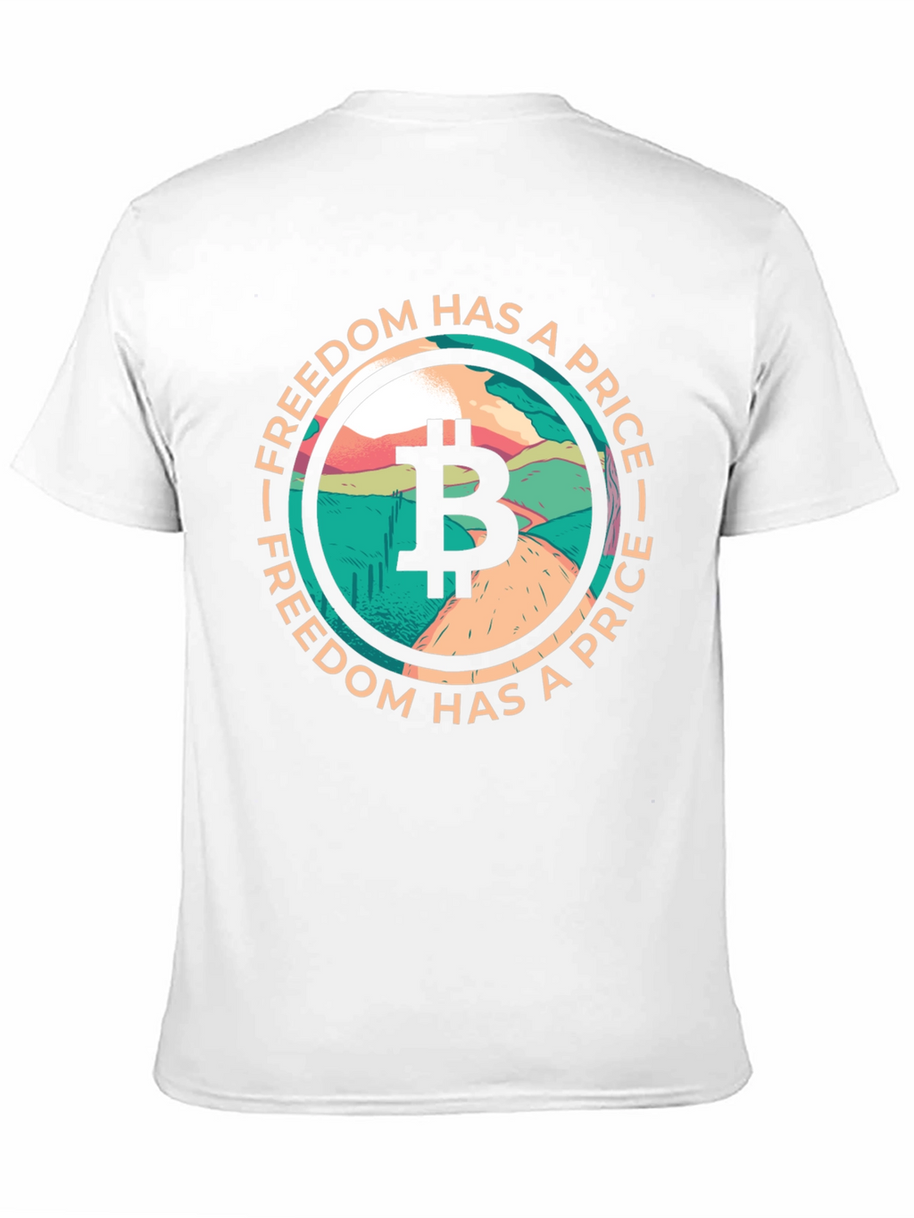 Bitcoin Freedom T-Shirt: Crypto Apparel