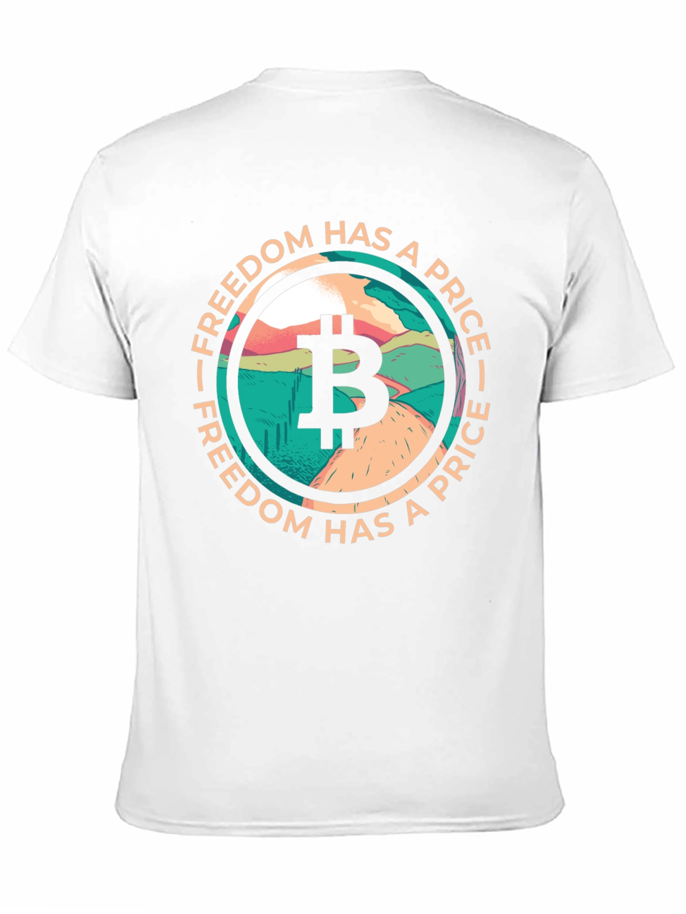 Bitcoin Freedom T-Shirt: Crypto Apparel