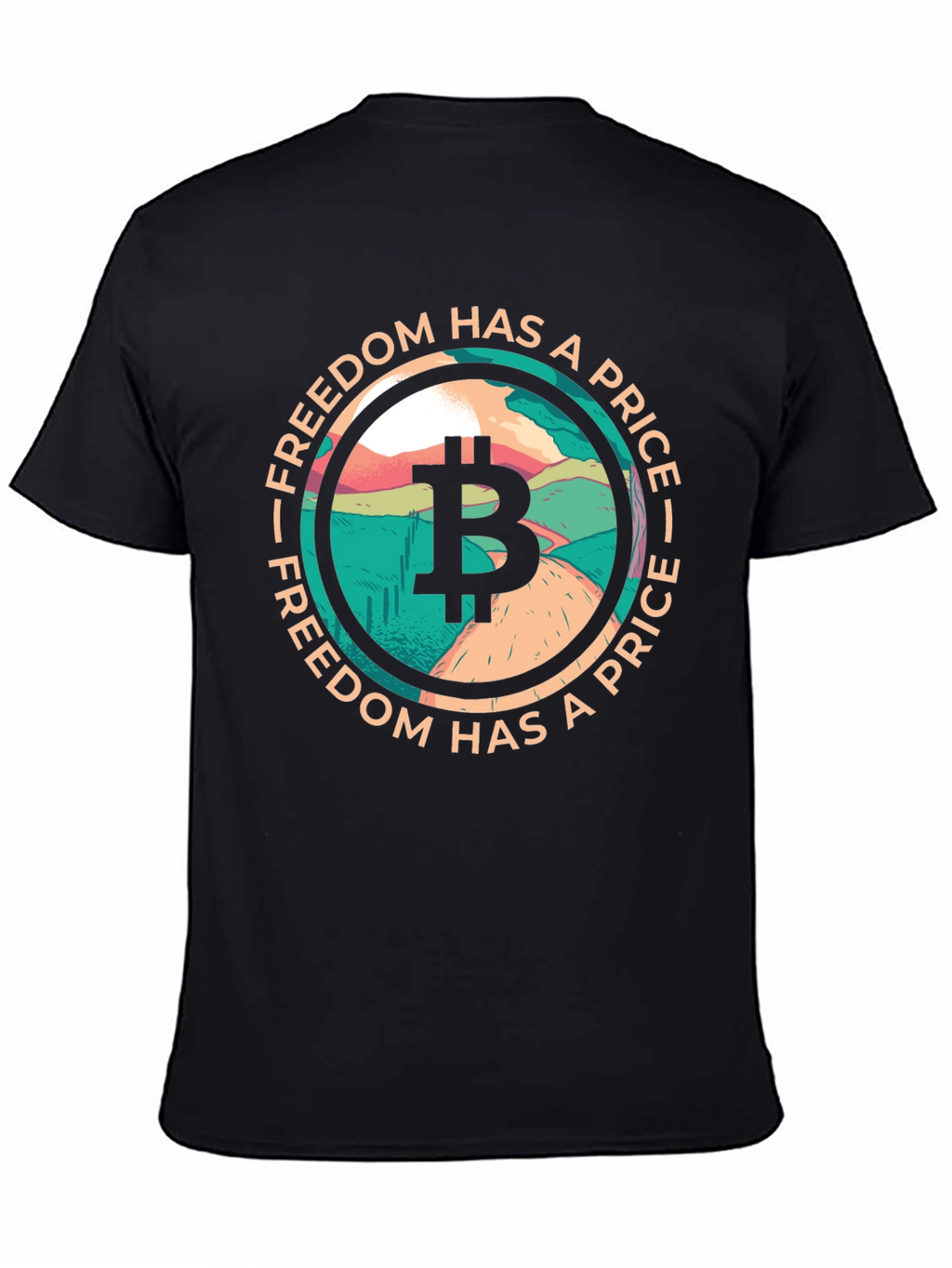 Bitcoin Freedom T-Shirt: Crypto Apparel