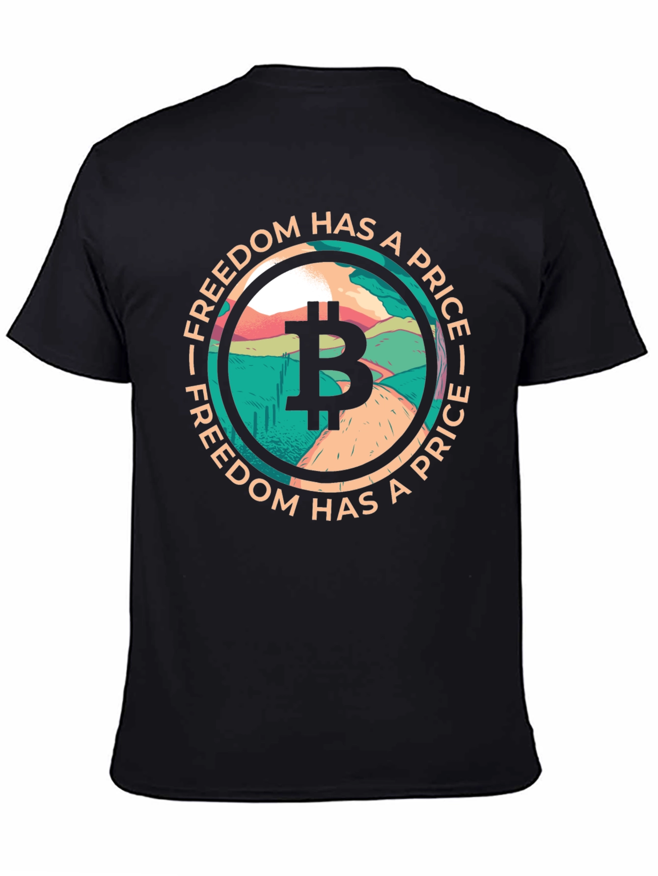 Bitcoin Freedom T-Shirt: Crypto Apparel