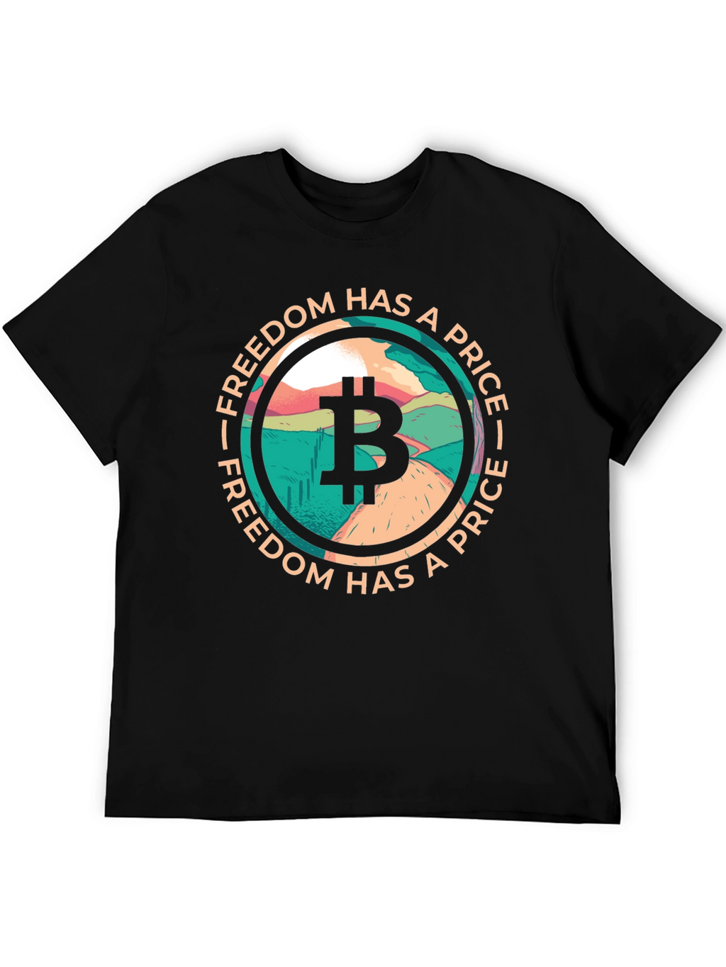Bitcoin Freedom T-Shirt: Crypto Apparel