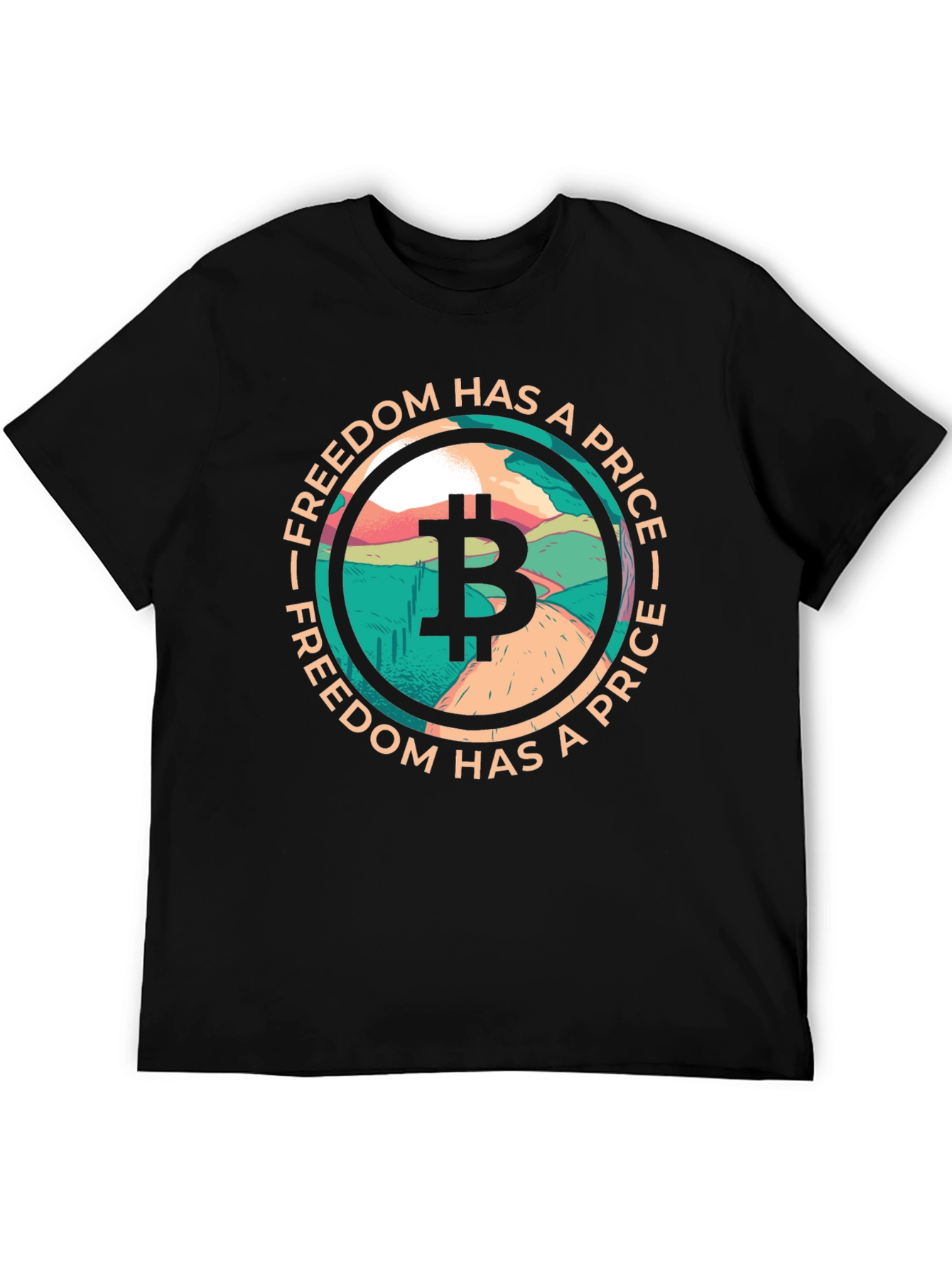 Bitcoin Freedom T-Shirt: Crypto Apparel