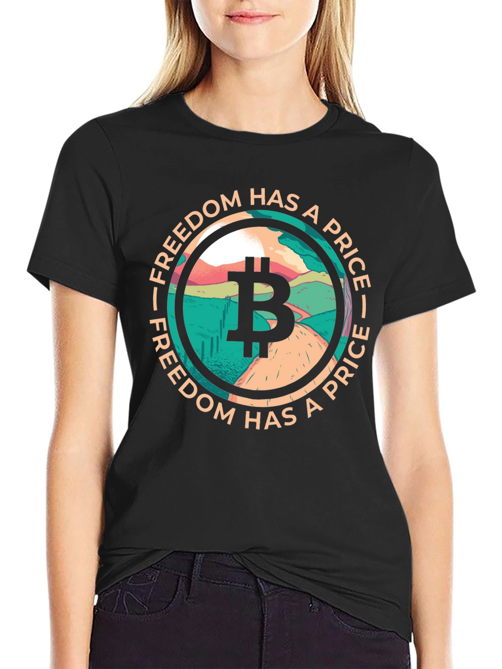 Bitcoin Freedom T-Shirt: Crypto Apparel