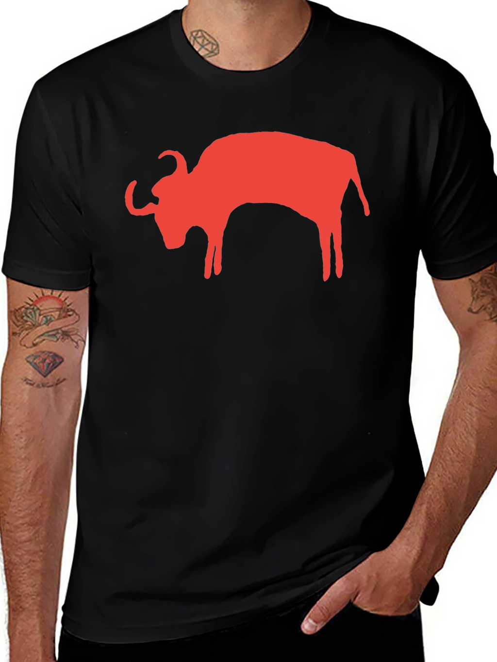Buffalo Graphic T-Shirt - Stylish & Comfortable
