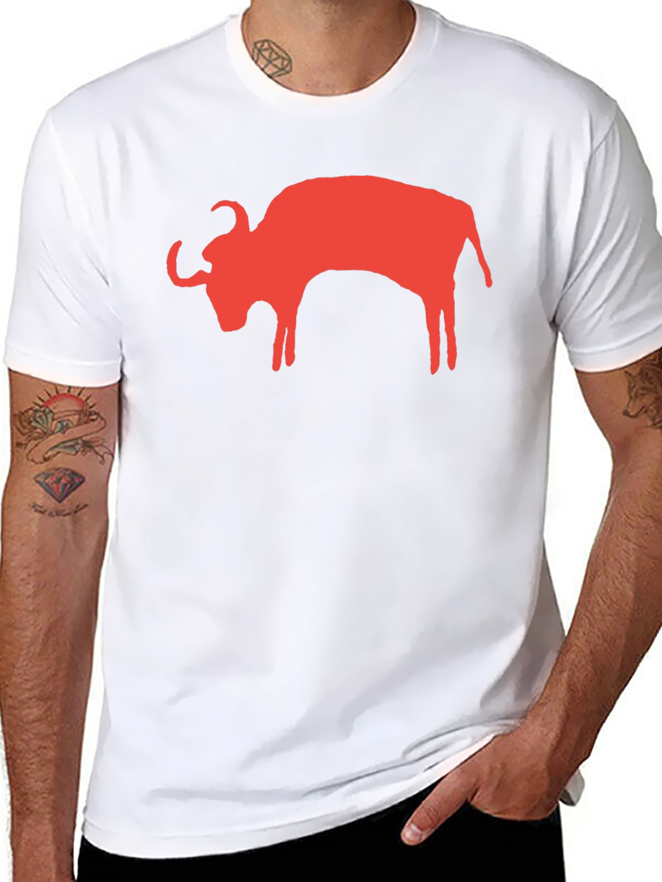 Buffalo Graphic T-Shirt - Stylish & Comfortable