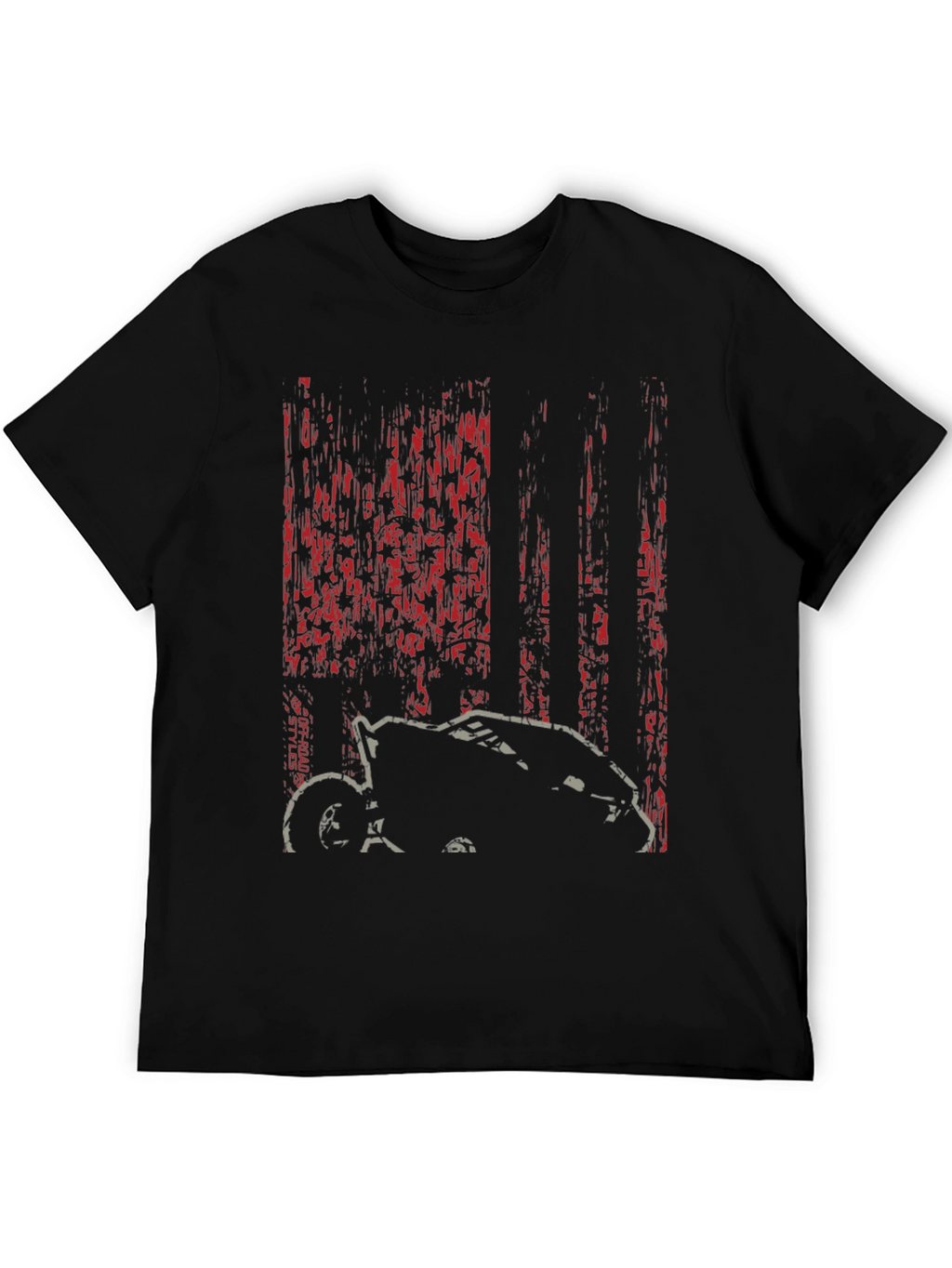 Off-Road Styles Black Graphic T-Shirt