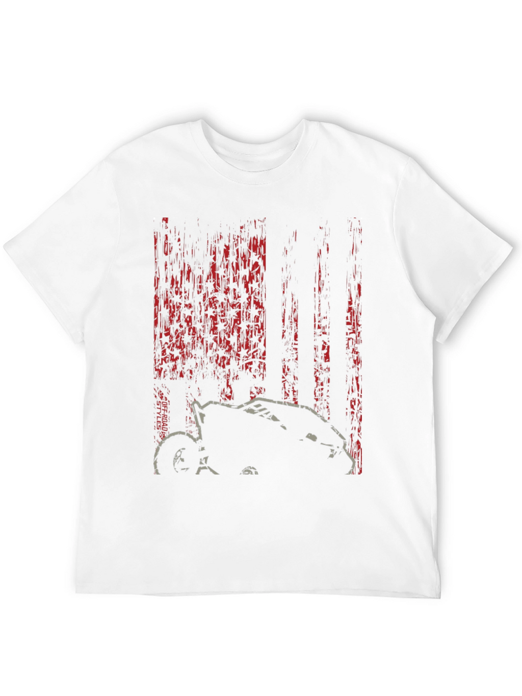 Off-Road Styles Black Graphic T-Shirt