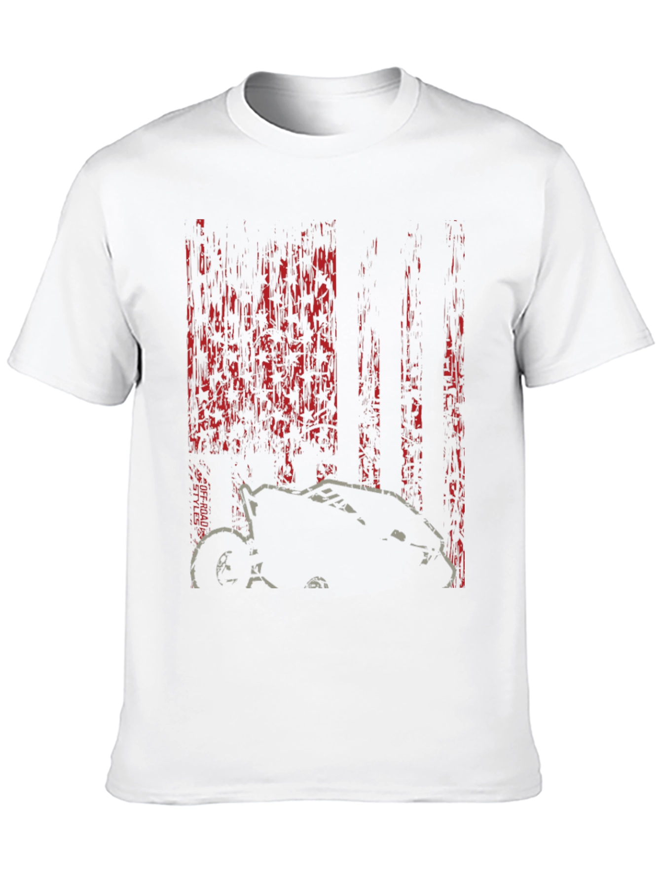 Off-Road Styles Black Graphic T-Shirt
