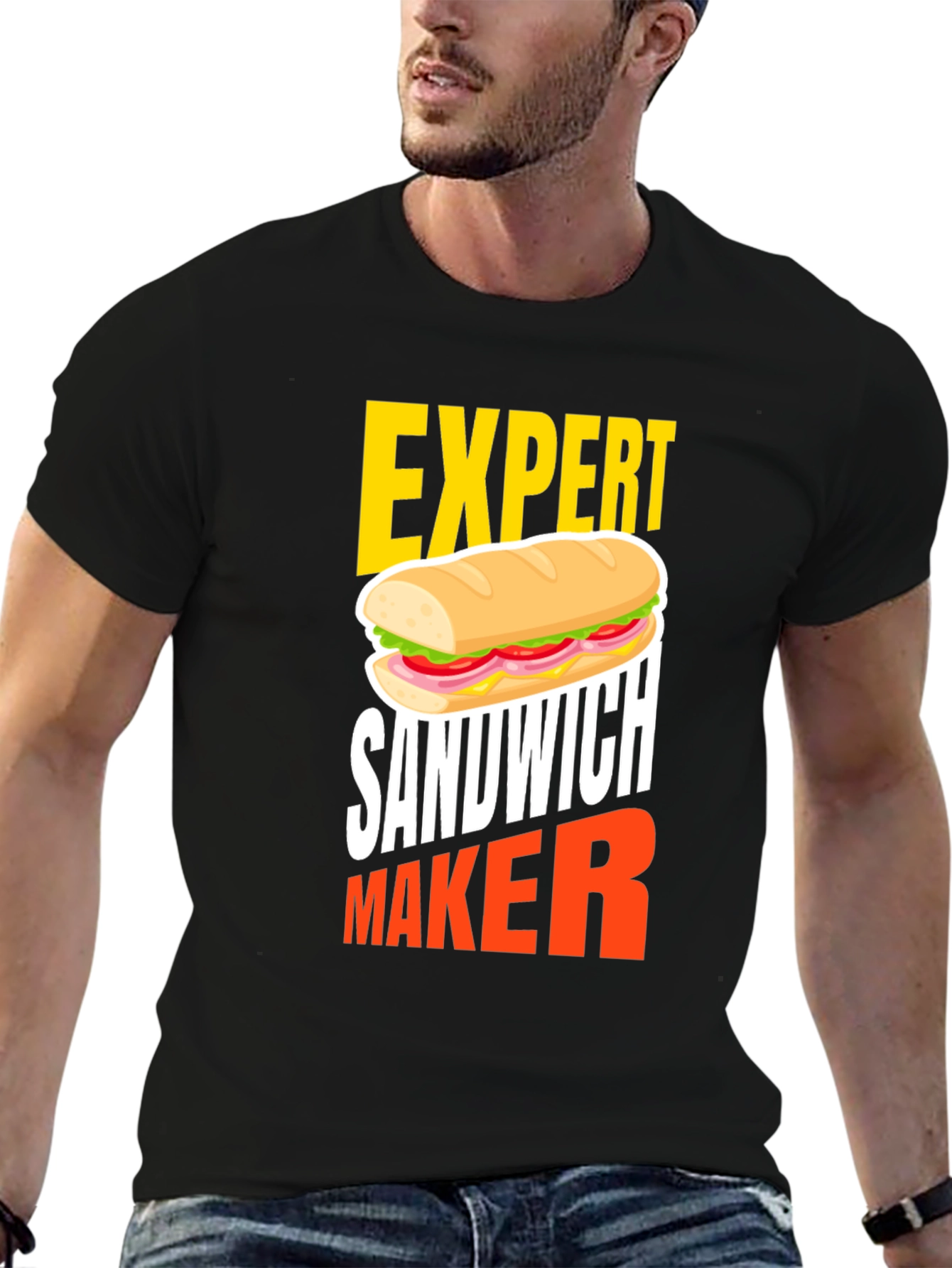 Expert Sandwich Maker Graphic T-Shirt