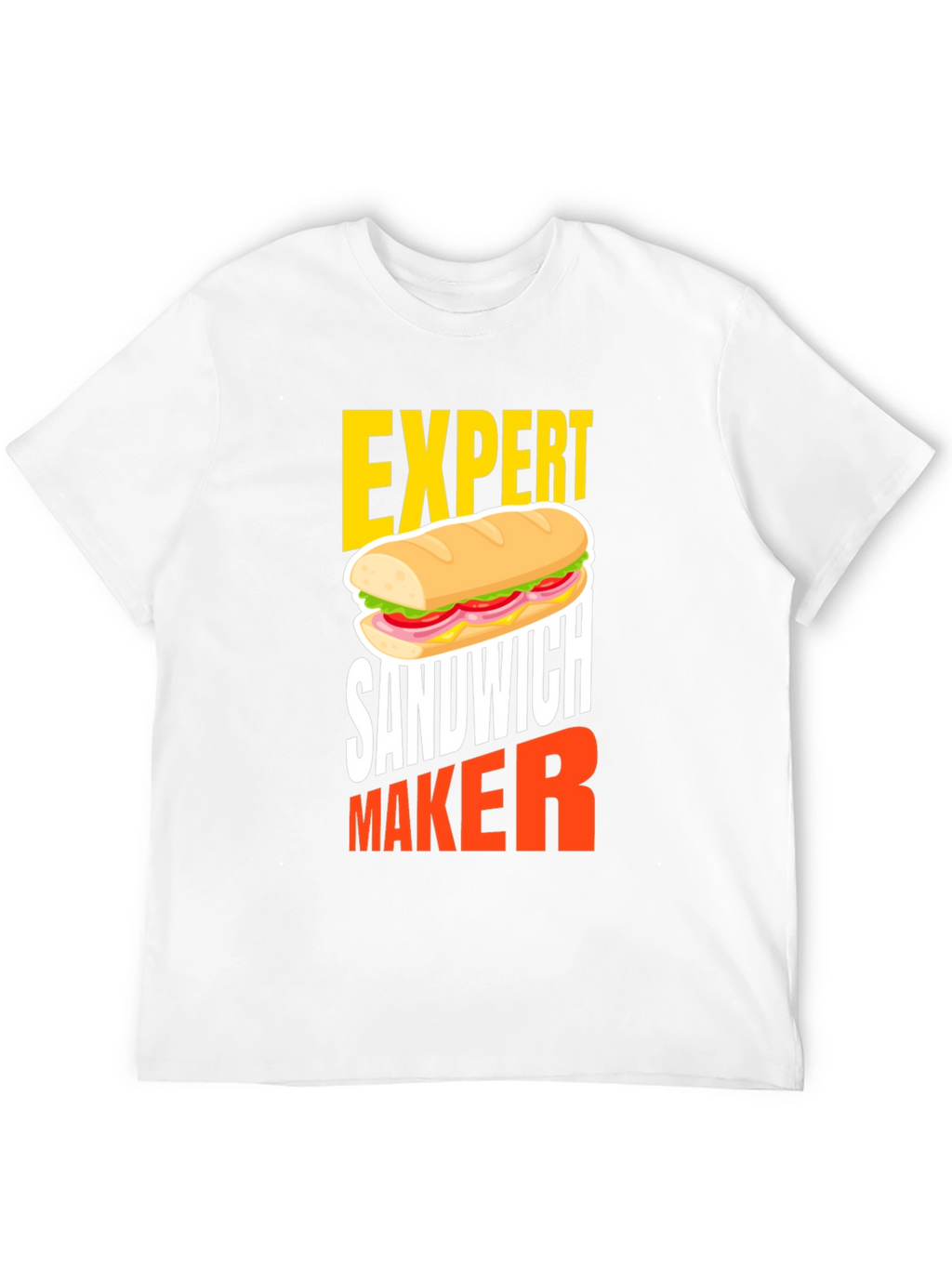 Expert Sandwich Maker Graphic T-Shirt