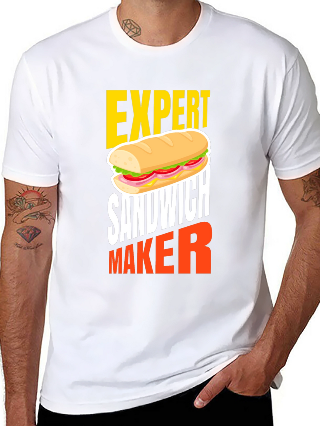 Expert Sandwich Maker Graphic T-Shirt