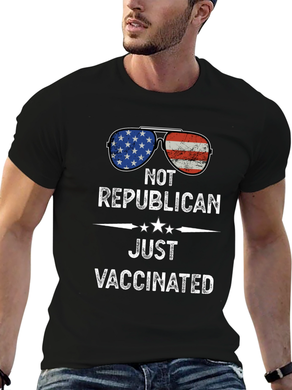 Not Republican Just Vaccinated T-Shirt