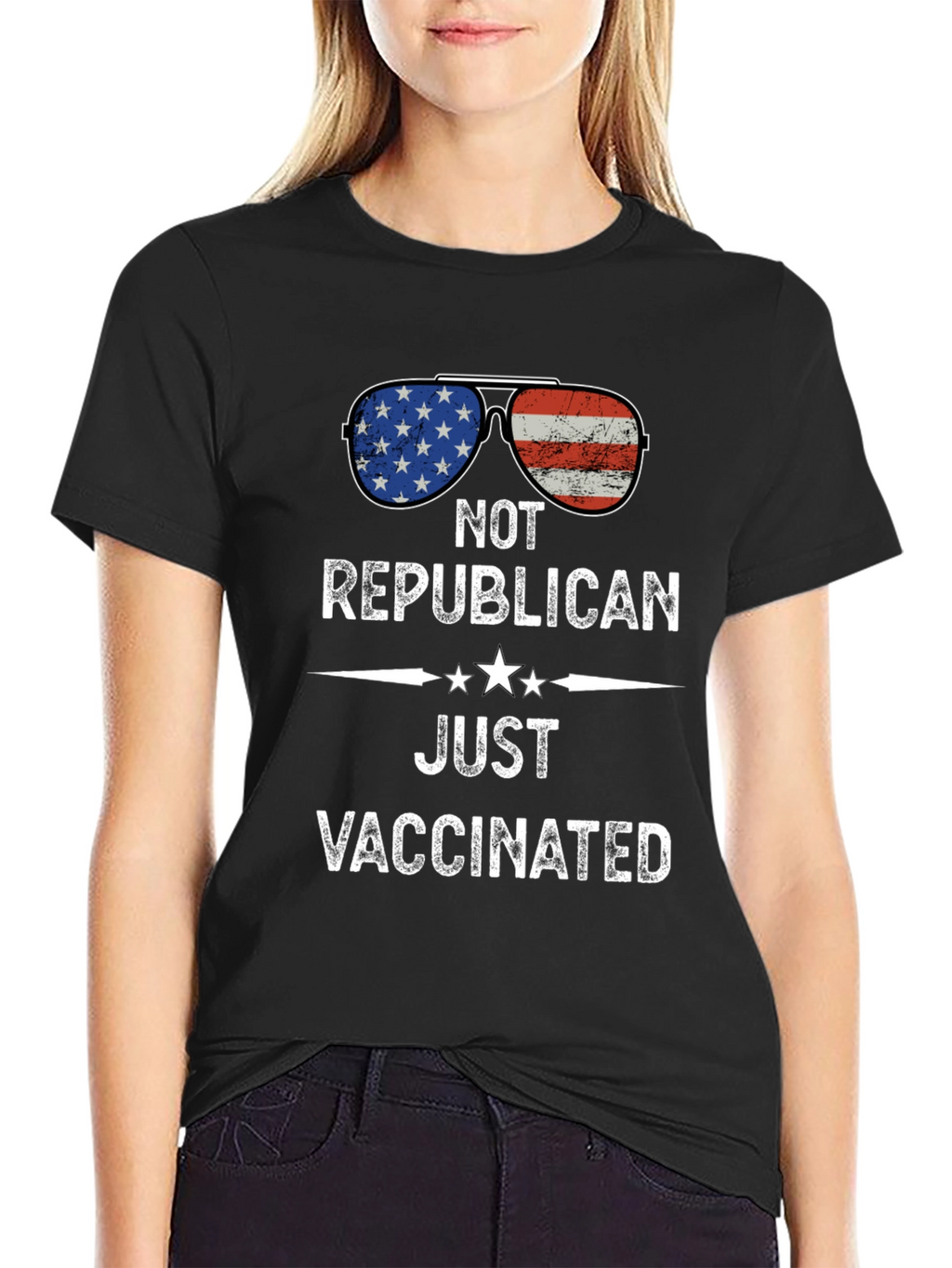 Not Republican Just Vaccinated T-Shirt