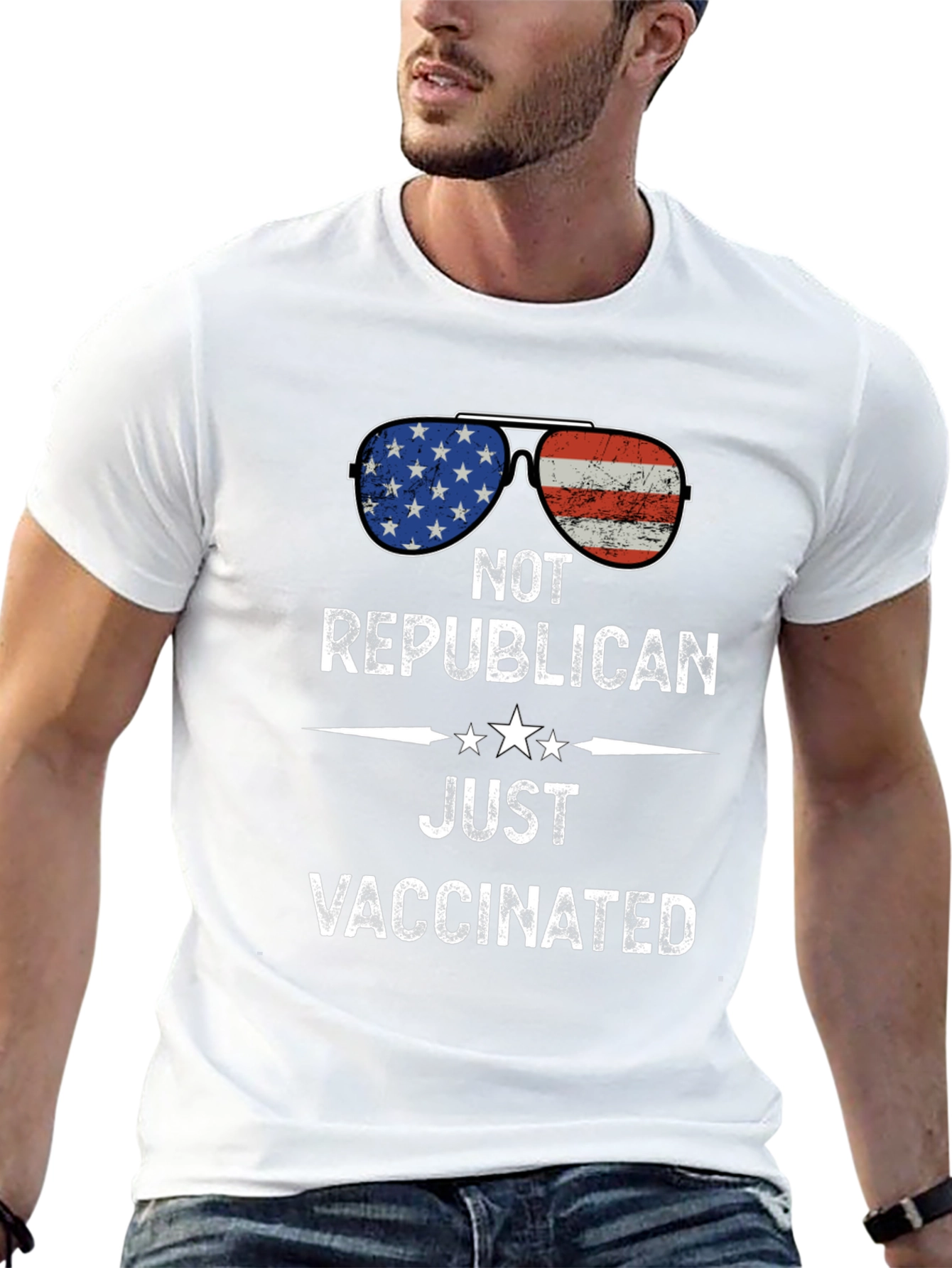 Not Republican Just Vaccinated T-Shirt
