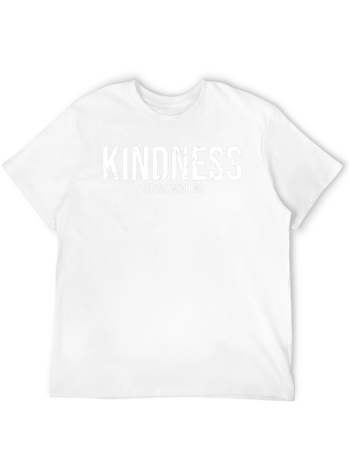 Kindness Begins With Me Black T-Shirt