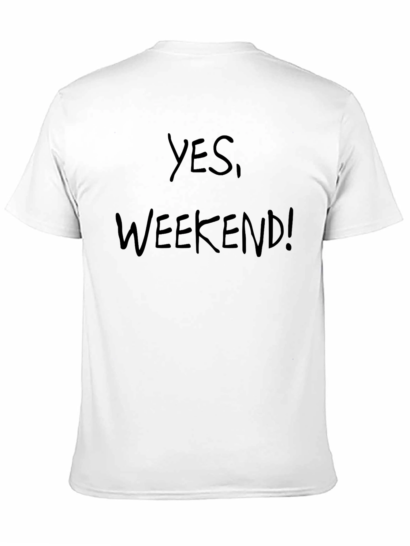 Yes Weekend! Graphic T-Shirt - Mens Black Tee