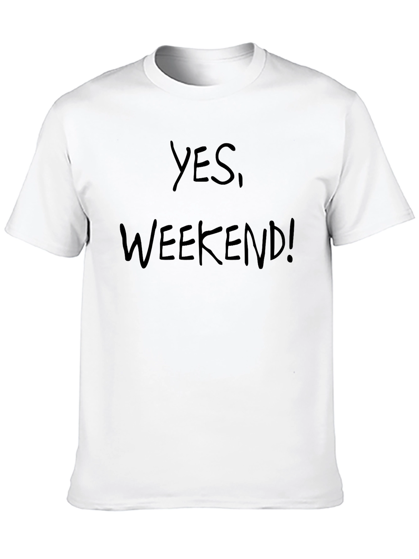 Yes Weekend! Graphic T-Shirt - Mens Black Tee