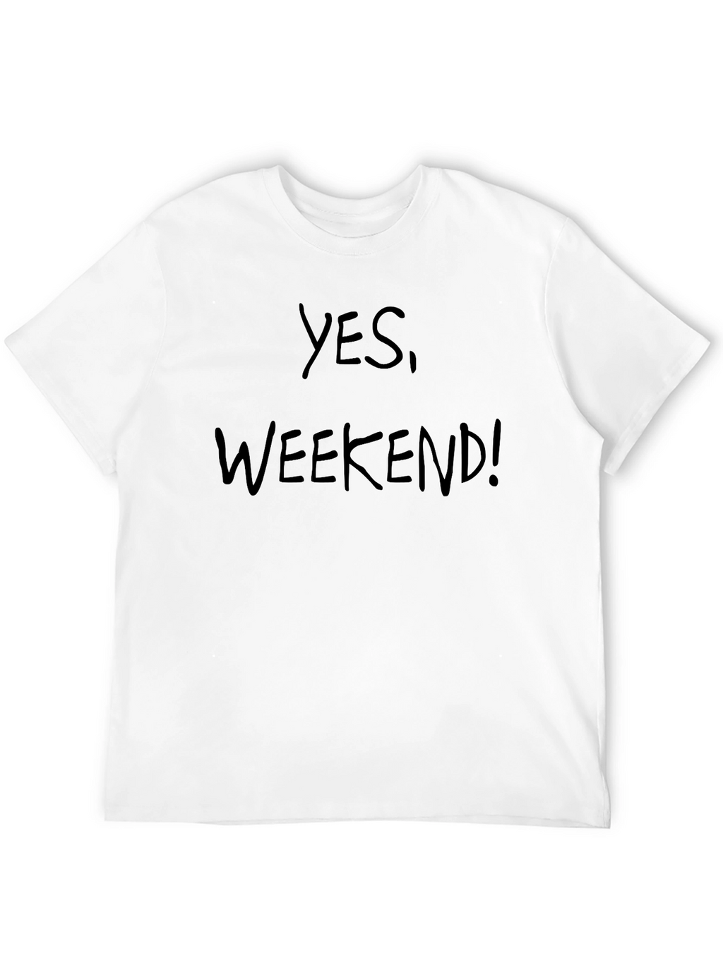 Yes Weekend! Graphic T-Shirt - Mens Black Tee