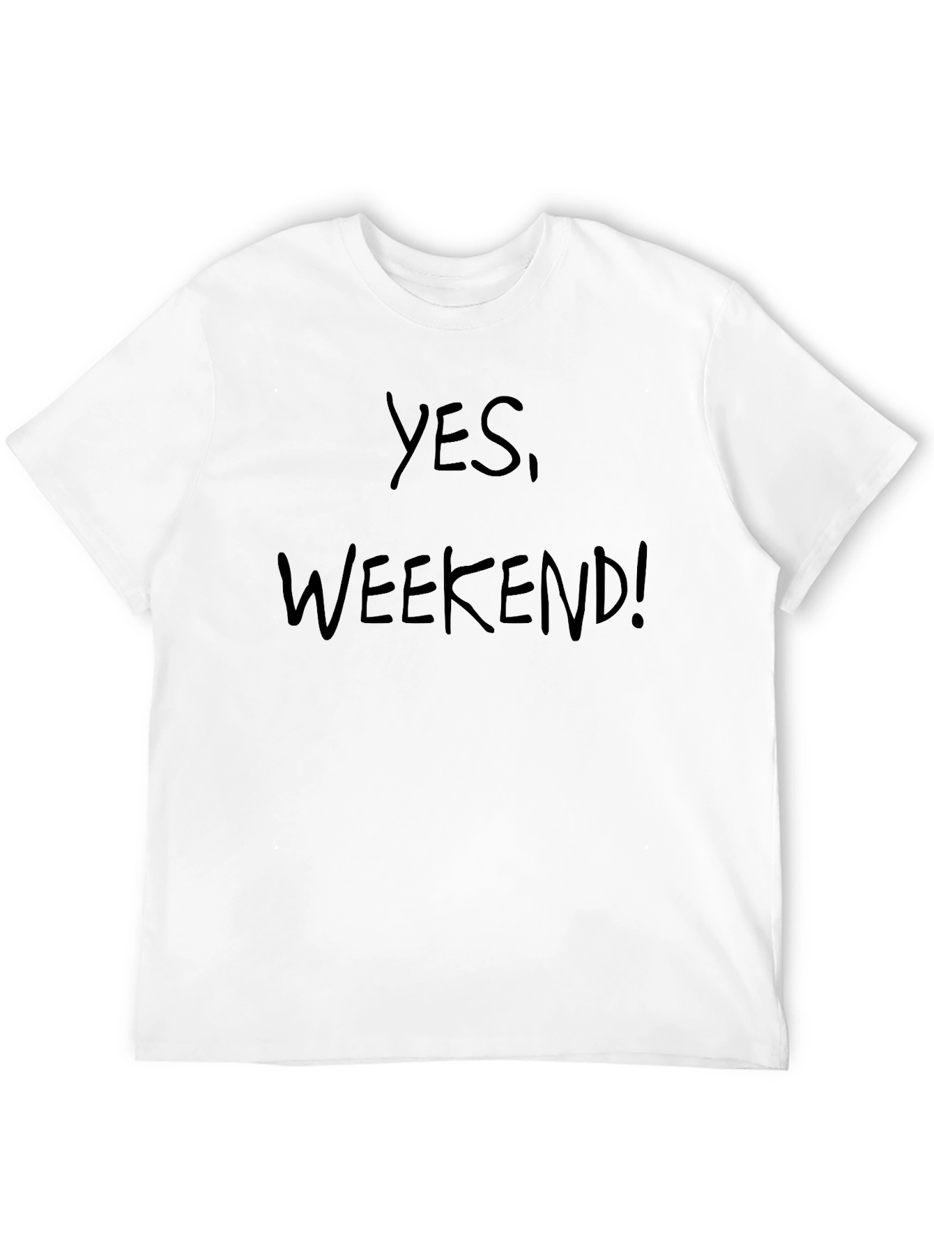 Yes Weekend! Graphic T-Shirt - Mens Black Tee