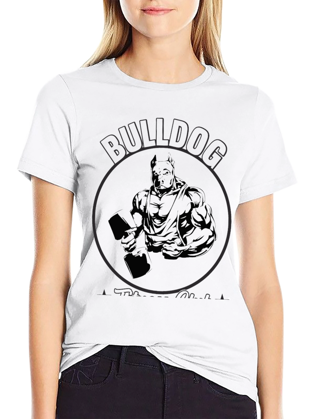 Bulldog Fitness Black T-Shirt