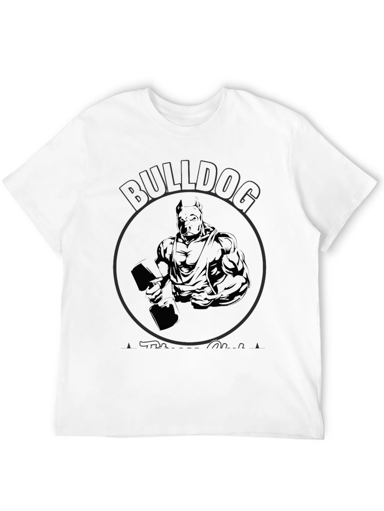 Bulldog Fitness Black T-Shirt