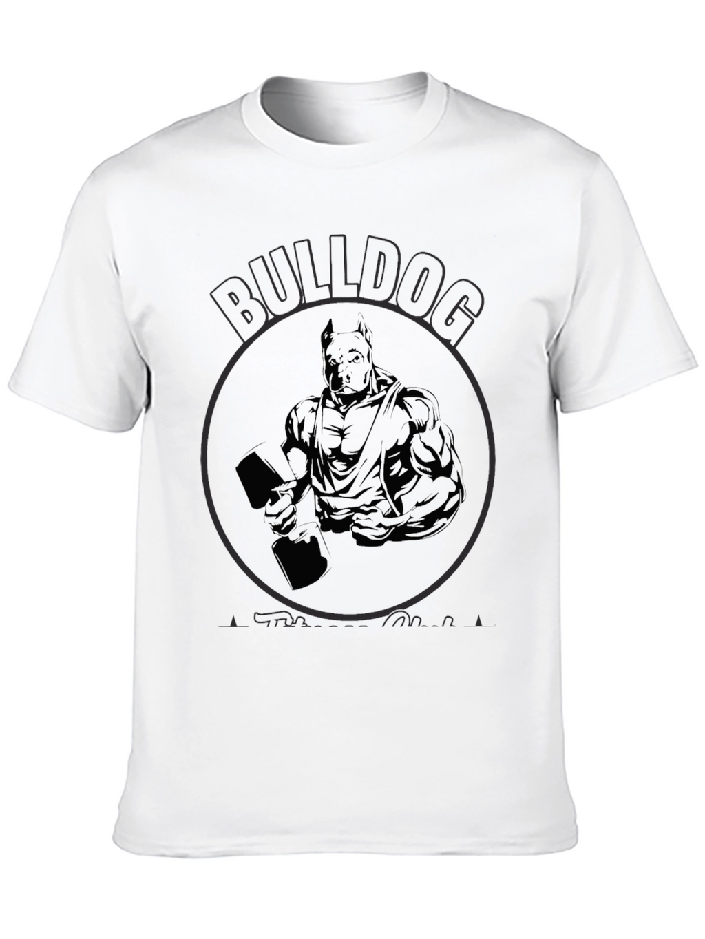 Bulldog Fitness Black T-Shirt