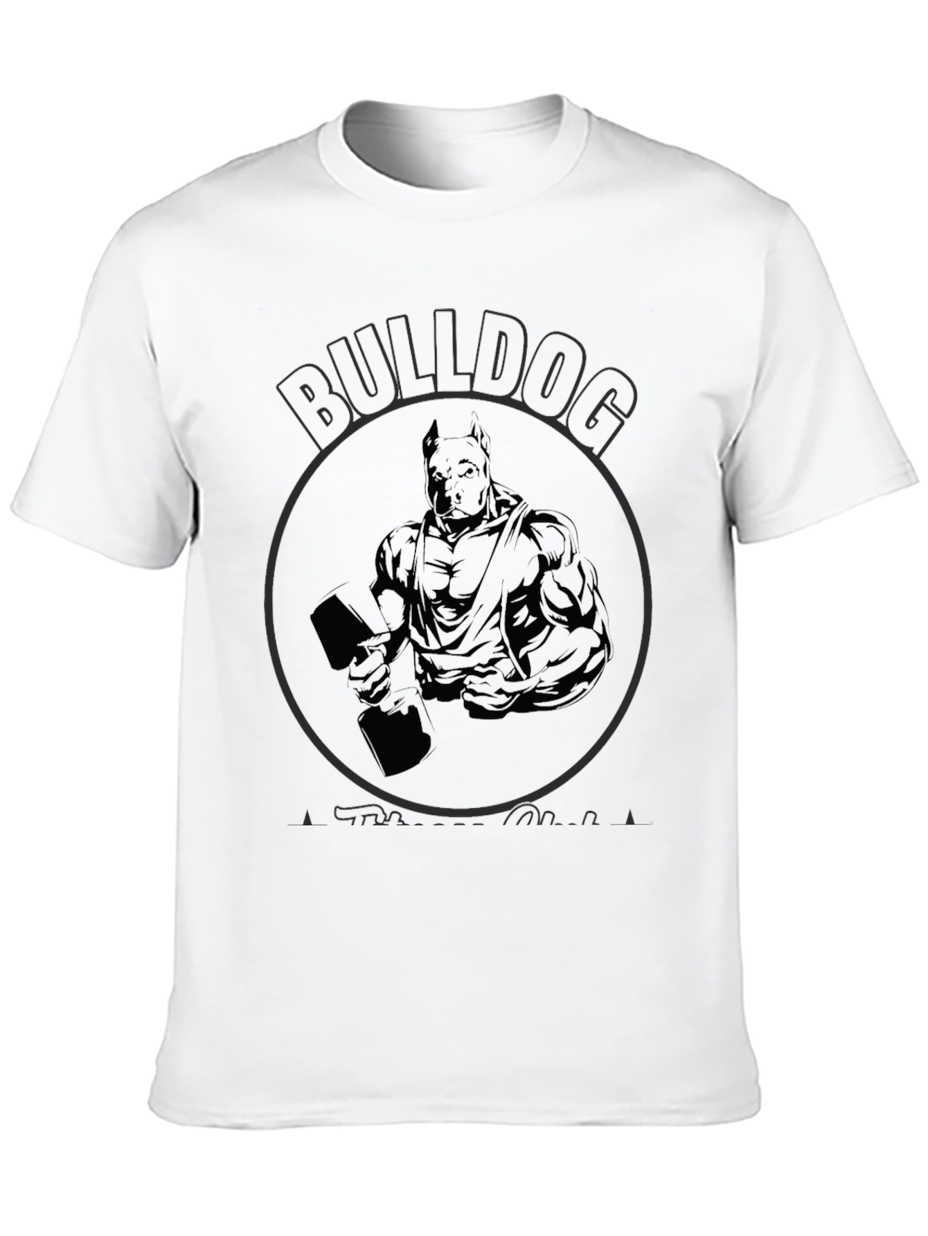 Bulldog Fitness Black T-Shirt