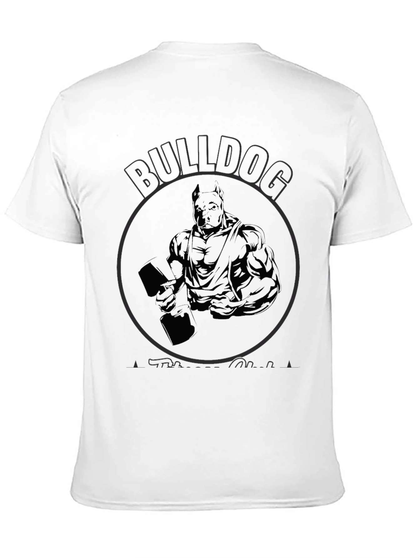 Bulldog Fitness Black T-Shirt