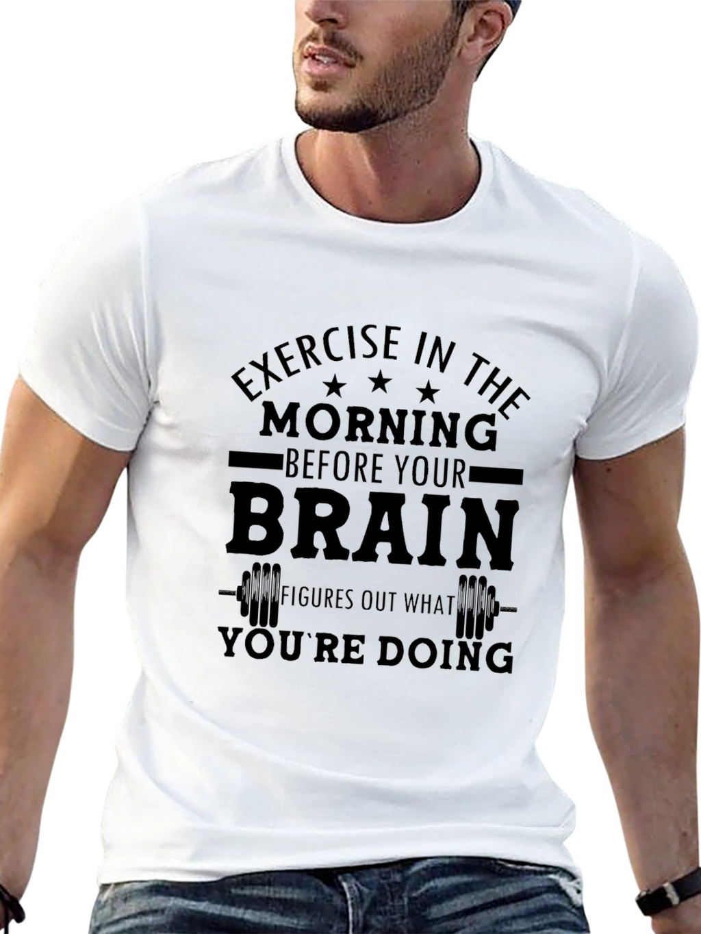 Morning Exercise Brain T-Shirt