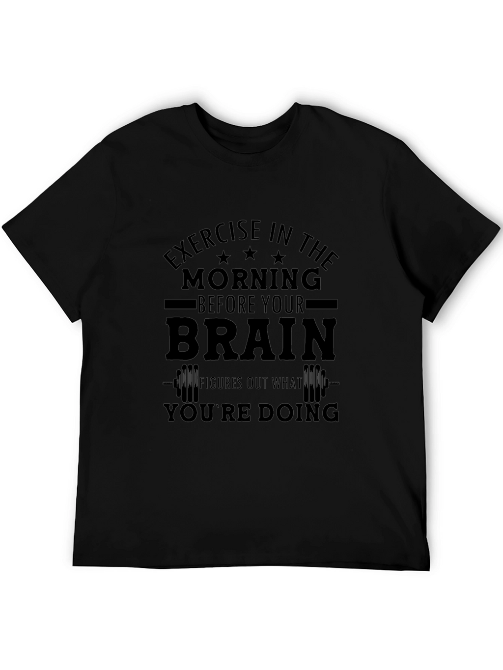 Morning Exercise Brain T-Shirt