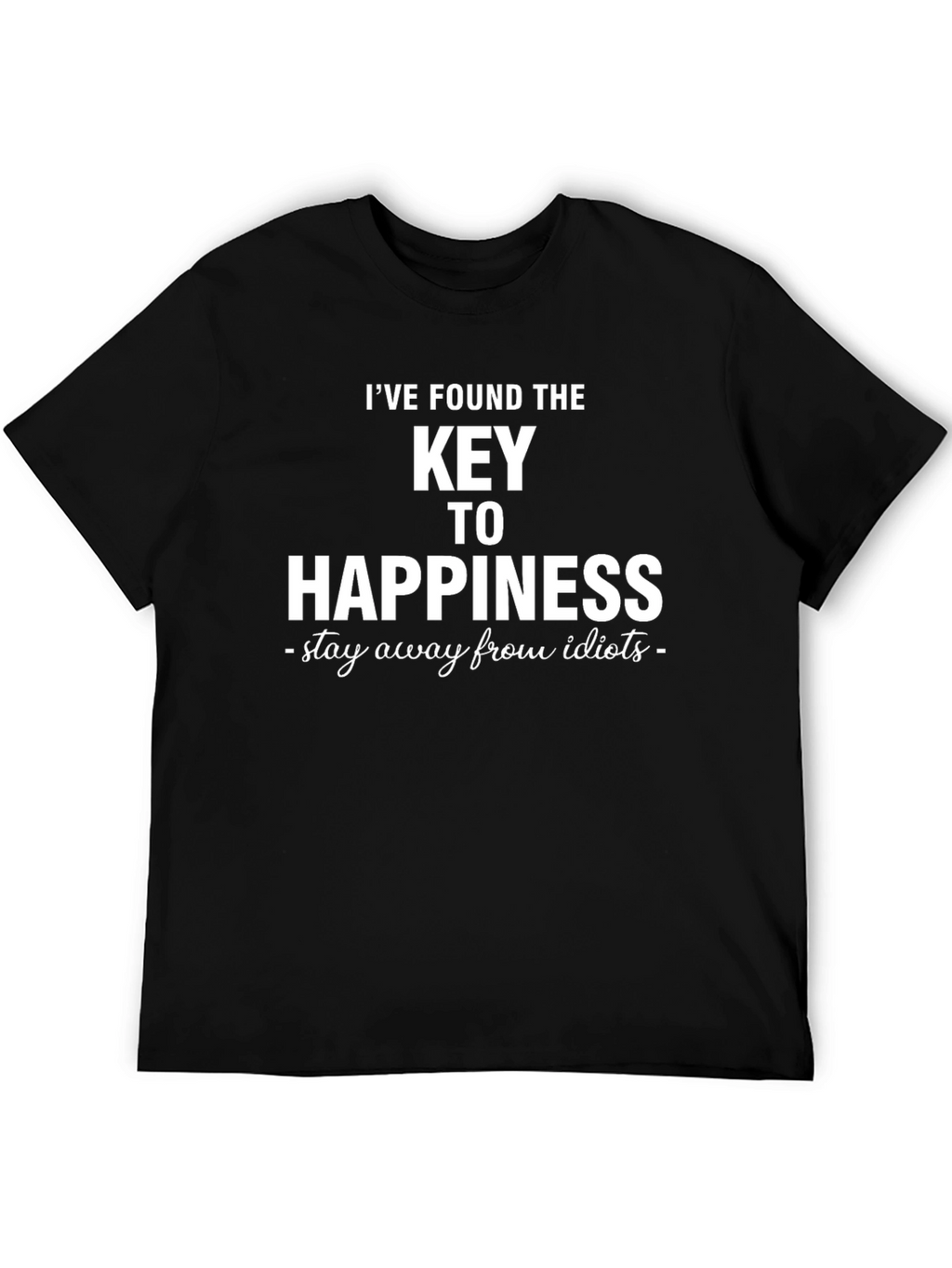 Key to Happiness Graphic T-Shirt